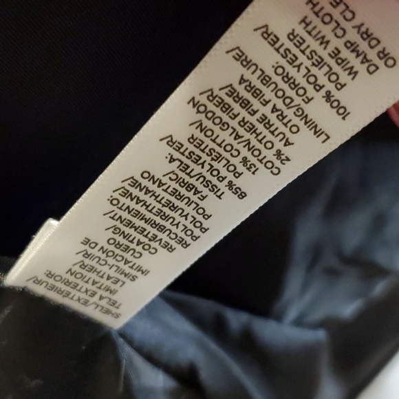 NWT Loft Faux Vegan Leather Moto Jacket - Picture 11 of 11